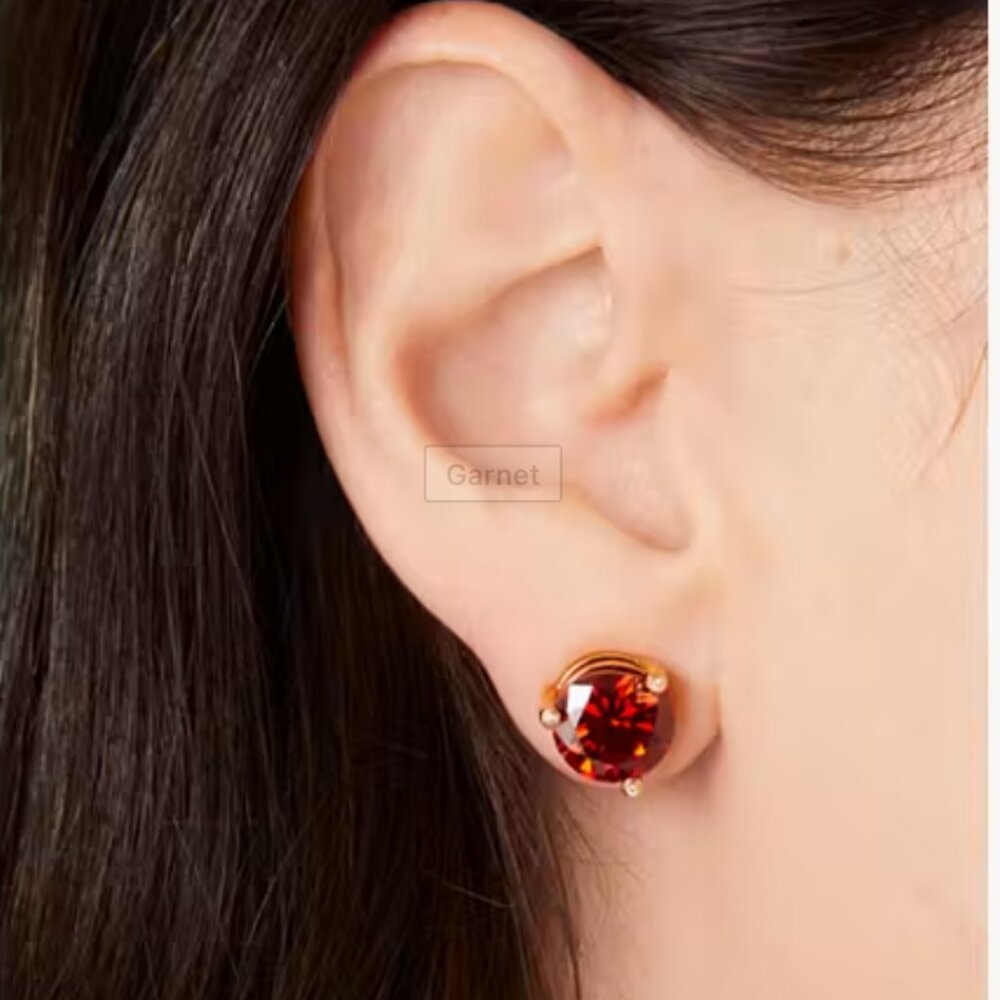 Rise And Shine Studs (Garnet)